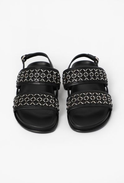Alaïa Chainlink Platform Sandals, 2021 - 2