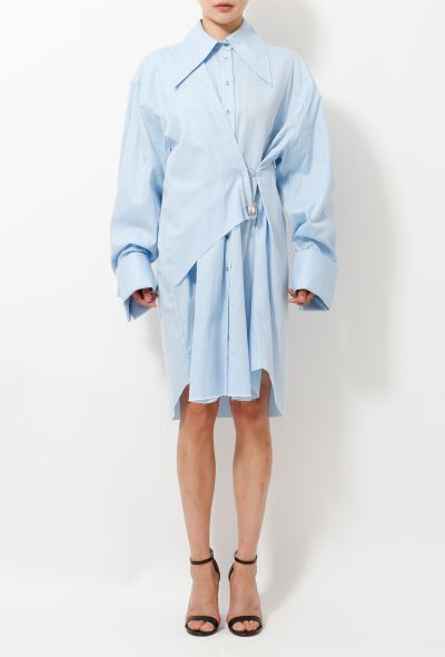                                         Marques Almeida Oversized Safety Pin Shirt-2