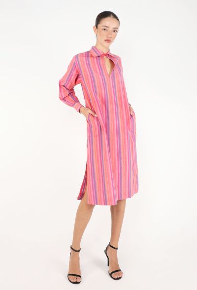 Saint Laurent Rare 1976 Striped Moroccan Tunic - 1