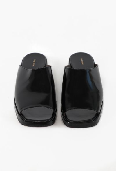 The Row Emi Patent Leather Mules, 2025 - 2