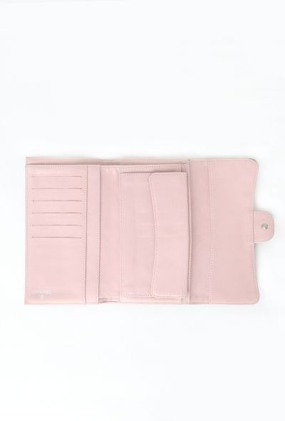 Chanel Rose Long Flap Wallet - 2