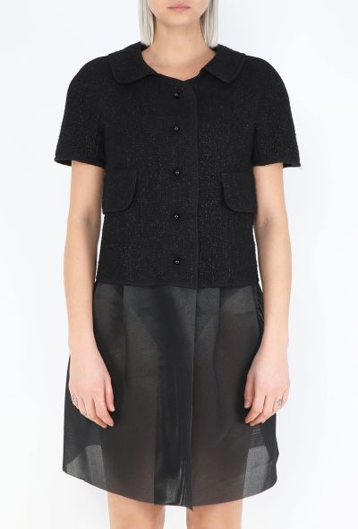 Rochas 2003 Theyskens Tweed Babydoll Dress - 2