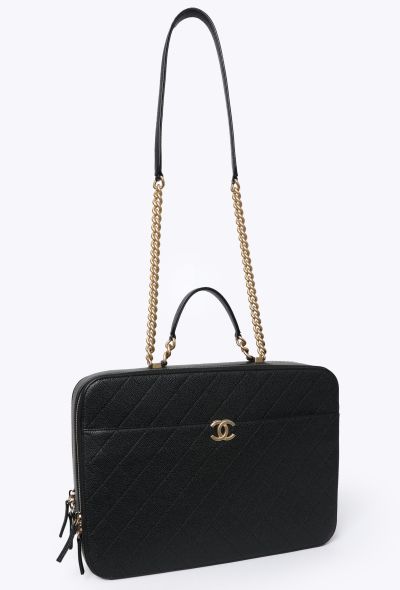 Chanel Caviar Quilted Large Business Briefcase - 2 Chanel Caviar Quilted Large Business Briefcase - 2