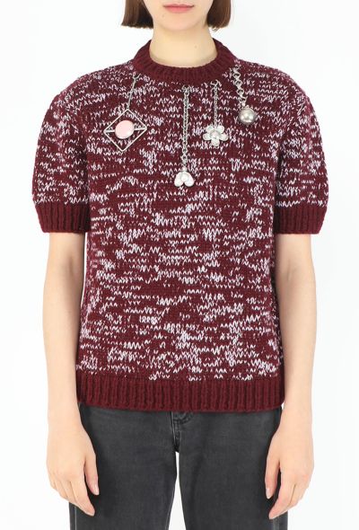 Prada F/W 2025 Charm Knit Sweater - 1