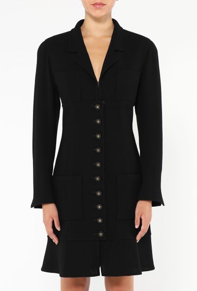 Chanel Timeless F/W 1994 'CC' Button Dress - 1 Chanel Timeless F/W 1994 'CC' Button Dress - 1