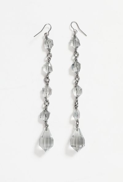                             Crystal Drop Earrings - 1