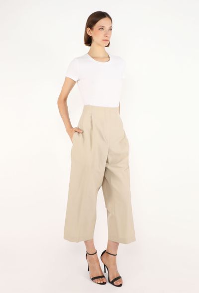 Céline Pleated Culotte Trousers - 2