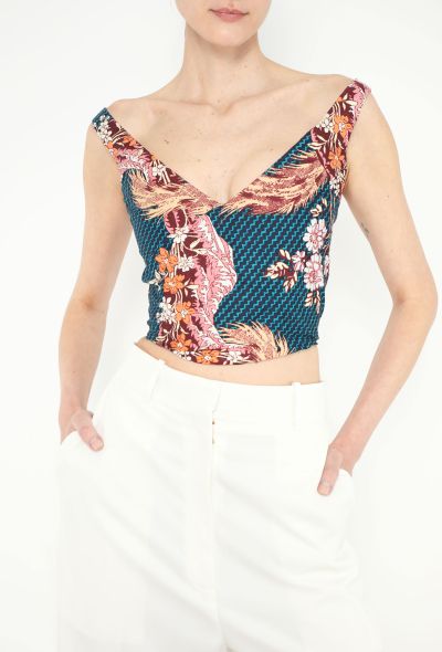 Vivienne Westwood S/S 2000 Off-Shoulder Bustier Top - 1 Vivienne Westwood S/S 2000 Off-Shoulder Bustier Top - 1