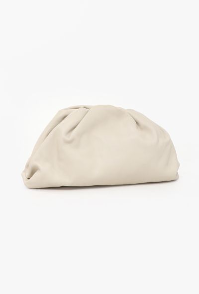 Bottega Veneta The Pouch Clutch Bag Off-white - 2 Bottega Veneta The Pouch Clutch Bag Off-white - 2