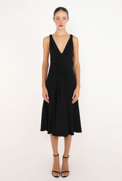 Prada Flared Crêpe Dress, Early 2000s - 1