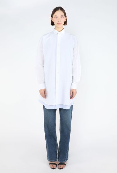 Loewe 2023 Layered Cotton Shirt - 2