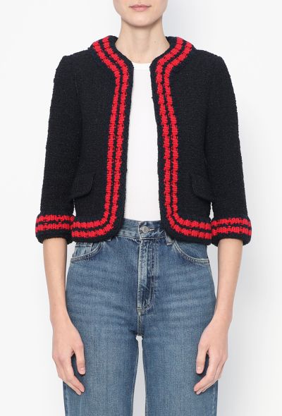 Gucci Resort 2016 Cropped Tweed Jacket - 1 Gucci Resort 2016 Cropped Tweed Jacket - 1