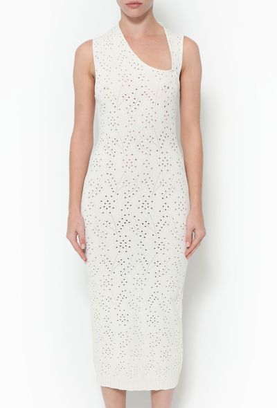 Christian Dior 2000 Perforated Knit Dress - 2