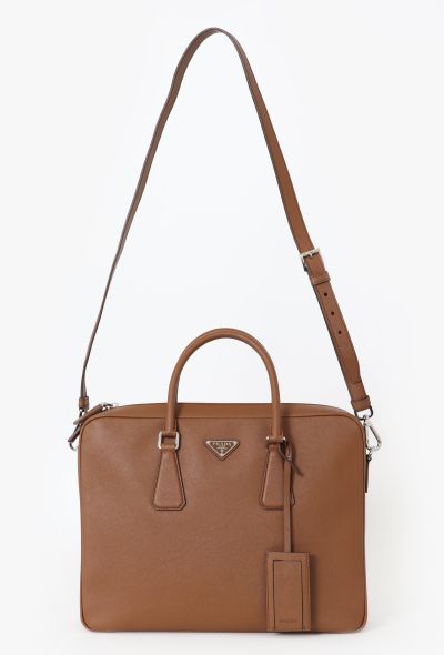 Prada Cannella Saffiano Briefcase - 2 Prada Cannella Saffiano Briefcase - 2