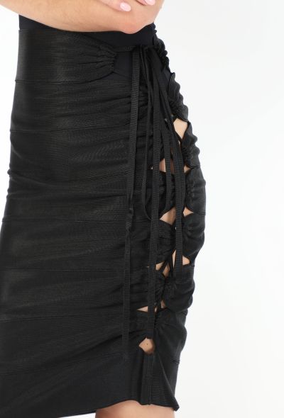 Alaïa ICONIC S/S 1986 Bondage Jersey Skirt - 1