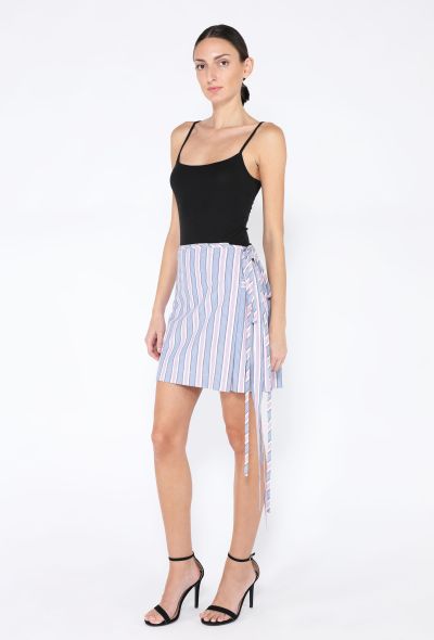 Vivienne Westwood Anglomania Striped Wrap Skirt - 1