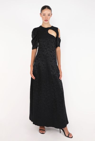 Céline Jacquard Cut-out Gown, Resort 2017 - 1