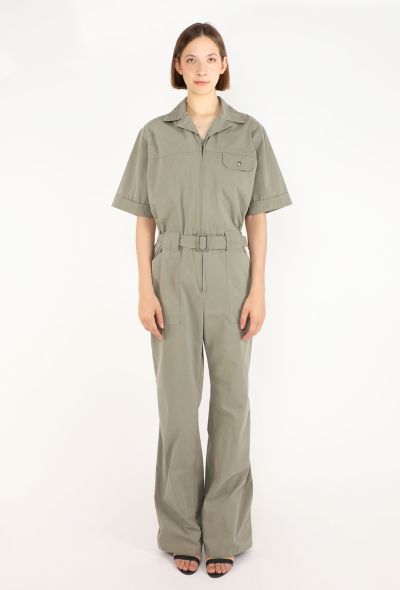Dior Monsieur Utility Belted Jumpsuit, 1970s - 2
