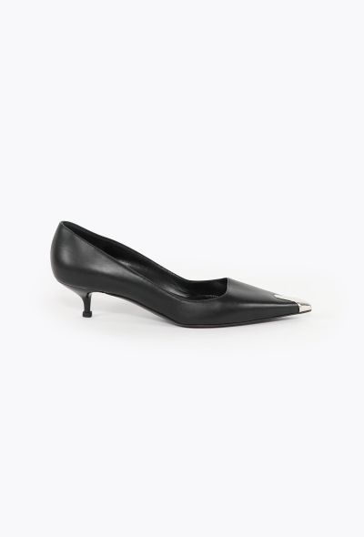 Alexander McQueen 2024 Punk Leather Pumps - 1