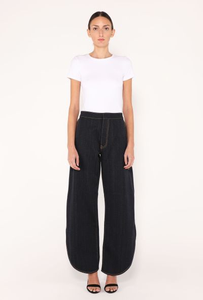 Alaïa F/W 2024 Wool Denim Rounded Jeans - 1