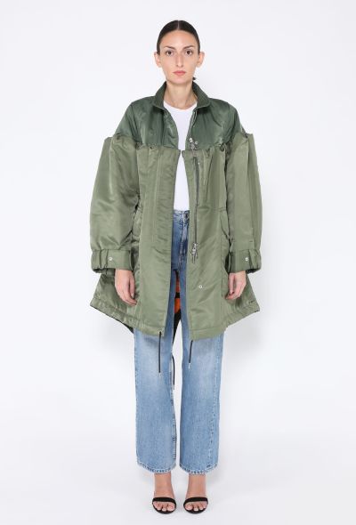 Sacai 2022 Padded Shell-Twill Bomber Jacket - 2
