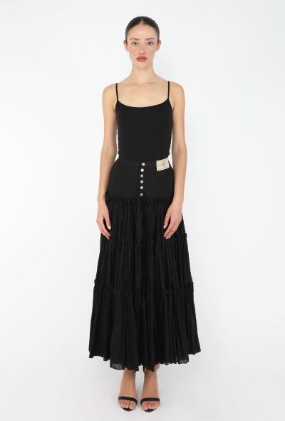 Jean Paul Gaultier '80s Tiered Peasant Skirt - 1