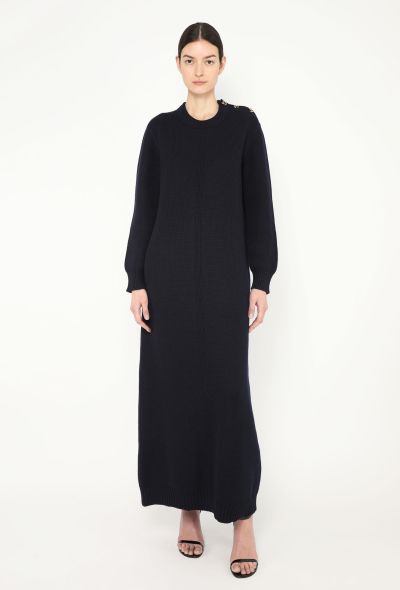 Bottega Veneta Resort 2023 Appliqué Sweater Dress - 1 Bottega Veneta Resort 2023 Appliqué Sweater Dress - 1
