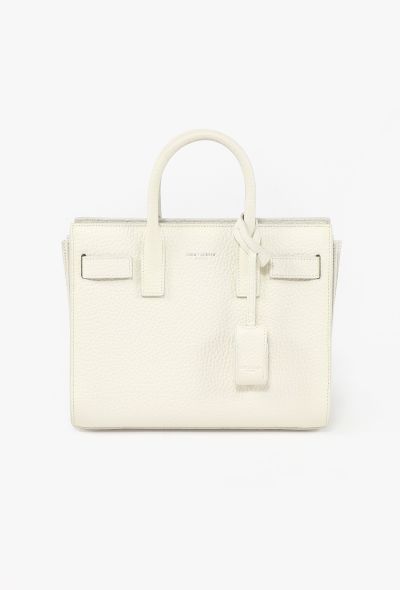 Saint Laurent Leather Nano Sac de Jour - 1
