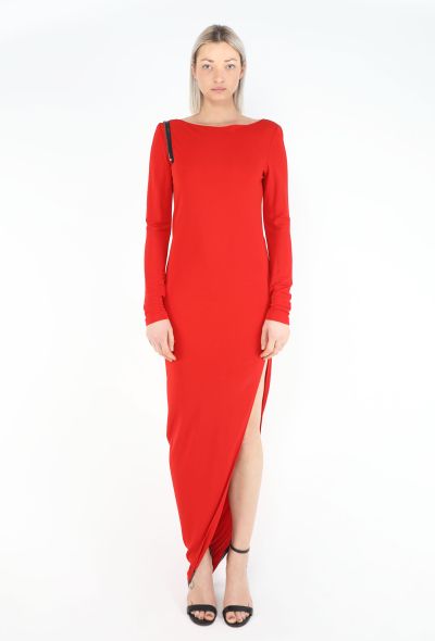 Jean Paul Gaultier Pre-Fall 2011 Hybrid Silk Zip Gown - 1