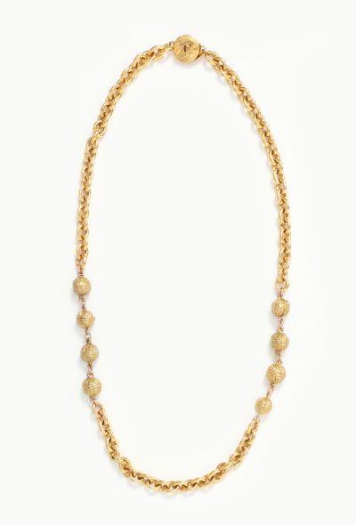 Chanel Vintage Chainlink Charm Sautoir - 1 Chanel Vintage Chainlink Charm Sautoir - 1