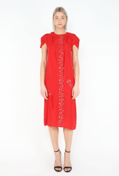 Junya Watanabe Early 2000s Safety Pin Dress - 1