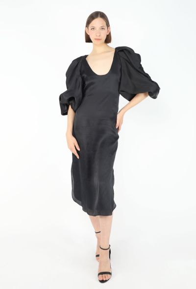 Khaite 2021 Silva Open-Back Silk Dress - 1