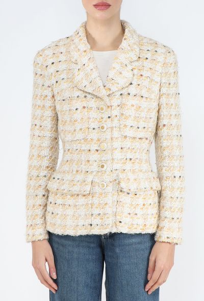 Chanel RARE S/S 1993 Tweed Hourglass Jacket - 1