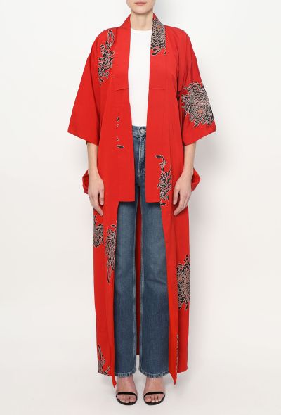 World Treasures Authentic Japanese Silk Kimono - 2