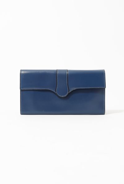                             Valextra Leather Wallet - 1