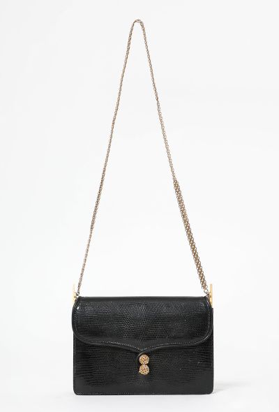 Gucci '70s Lizard Shoulder Bag - 1 Gucci '70s Lizard Shoulder Bag - 1