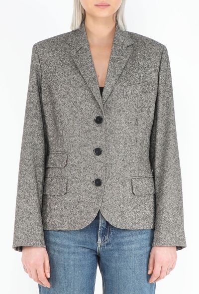 Hermès Cashmere Harris Tweed Blazer - 1