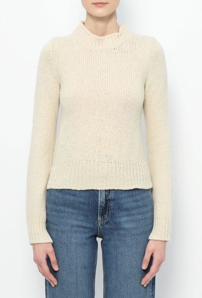 Céline Classic Ribbed Knit Sweater - 1