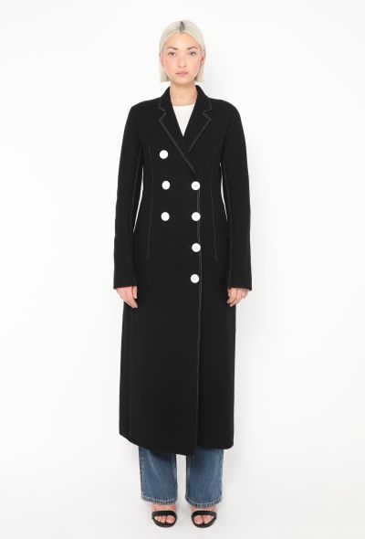 Céline Resort 2016 Contrast Stitch Coat - 1