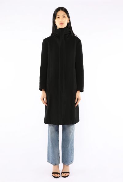 Yohji Yamamoto Wool Zip Duffle Coat - 2