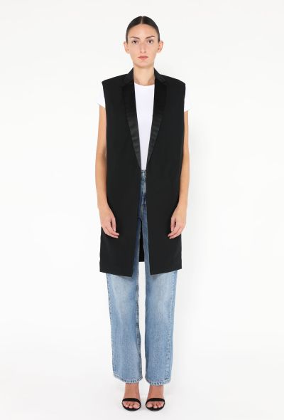 Céline 2013 Tailored Smoking Vest - 1 Céline 2013 Tailored Smoking Vest - 1