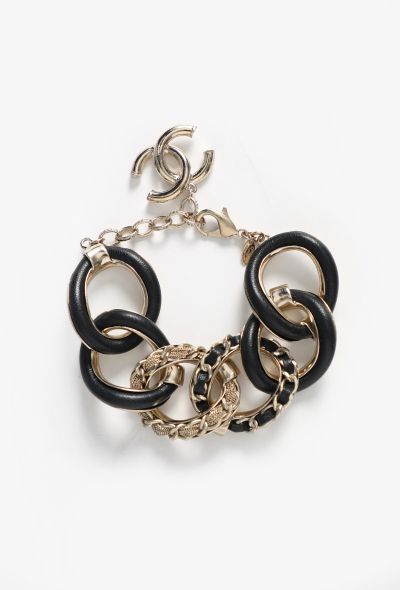 Chanel S/S 2020 Chainlink 'CC' Bracelet - 1