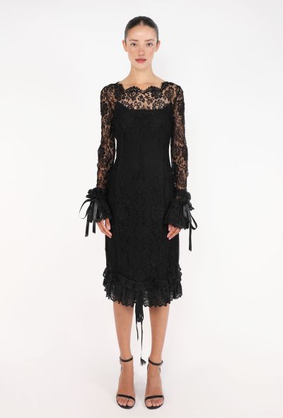 Dolce & Gabbana Chantilly Ruffled Dress, S/S 2006 - 1
