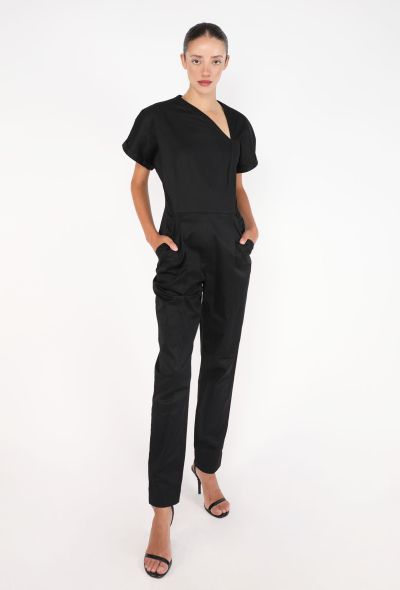 Gianni Versace Cut-Out Cotton Jumpsuit, 1980s - 2