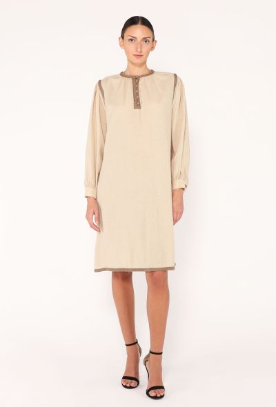 Saint Laurent Late '70s Russian Braided Trim Tunic - 1