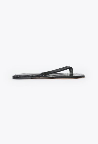 Toteme 2023 Embossed Leather Sandals - 2 Toteme 2023 Embossed Leather Sandals - 2
