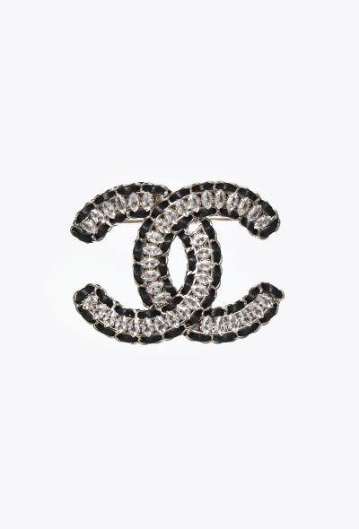 Chanel 2023 Strass Teardrop Brooch - 1