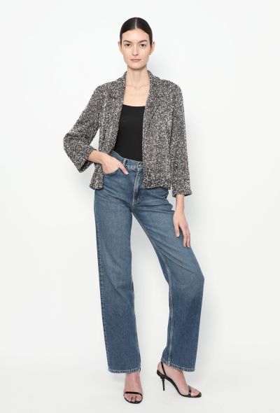 Chanel 1999 Iridescent Beaded Jacket - 1