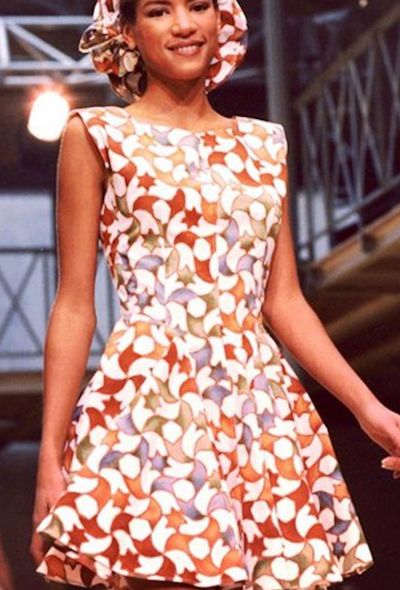 Alaïa Collector S/S 1989 Star & Moon Dress - 2