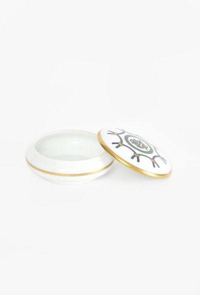 Dior Vintage Limoges Porcelain Bonbonnière - 2